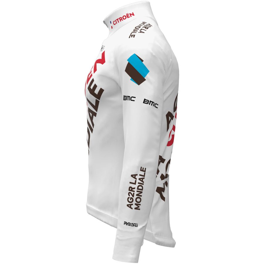 AG2R CITROËN TEAM Kurtka zimowa 2024 czerwony - brązowy - biały-  AG2R111 - Image 4