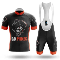 Men's Cycling Kit OSU Go Pokes- BK12
