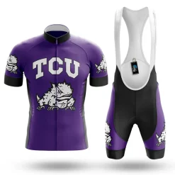 Men's Cycling Kit TCU Frogs- BK18