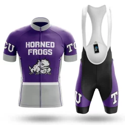 Men's Cycling Kit TCU Horned Frogs- BK19