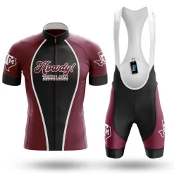 Men's Cycling Kit Georgia Howdy A&M- BK06