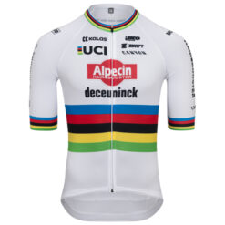 ALPECIN DECEUNINCK Jersey World Champion 2025 white AD400