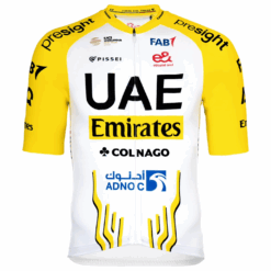 UAE TEAM EMIRATES TdF 2025 short-sleeved shirt yellow UAE303