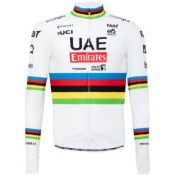 UAE TEAM EMIRATES 2025 World Champion sweatshirt, colorful - white UAE302