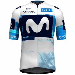 MOVISTAR TEAM T-shirt short sleeve 2025 blue MOVI300