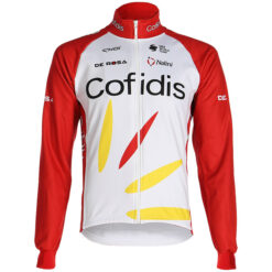 COFIDIS, SOLUTIONS CRÉDITS Winter jacket 2020 red - white COF601