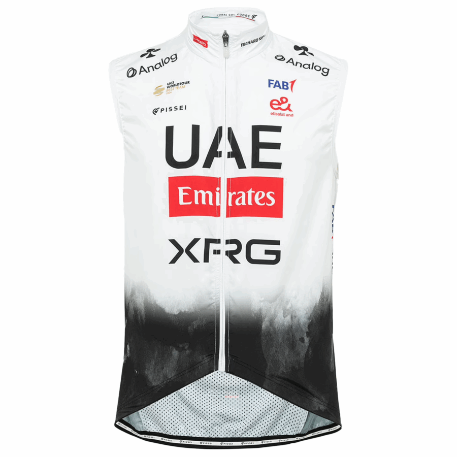 Men's Cycling Kit UAE TEAM EMIRATES 2025 black - white- UAE300 - Image 13