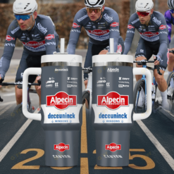 2025 Tour de France – Gobelet isotherme 40 oz Alpecin–Deceuninck – Édition limitée BK200