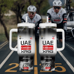 2025 Tour de France – Gobelet isotherme 40 oz UAE Team Emirates – Édition limitée BK216