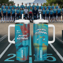 2025 Tour de France – Gobelet isotherme 40 oz XDS Astana Team – Édition limitée BK217